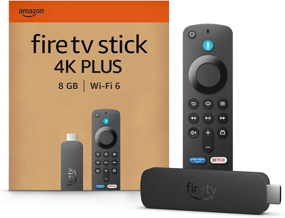 Amazon Fire TV Stick 4K Plus streaming device