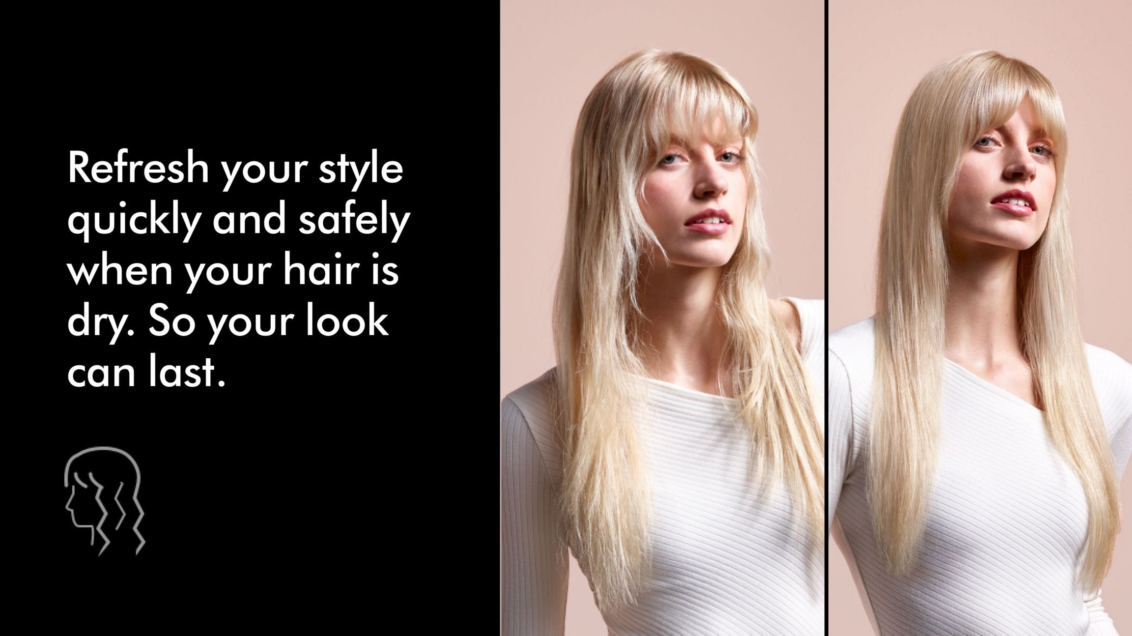 Dyson Airstrait™ dryer and straightener (Ceramic Pink/Rose Gold)