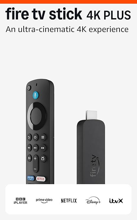 Amazon Fire TV Stick 4K Plus streaming device