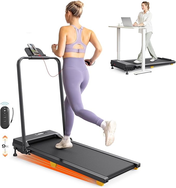 UREVO Treadmills for Home Foldable 1-10 km/h