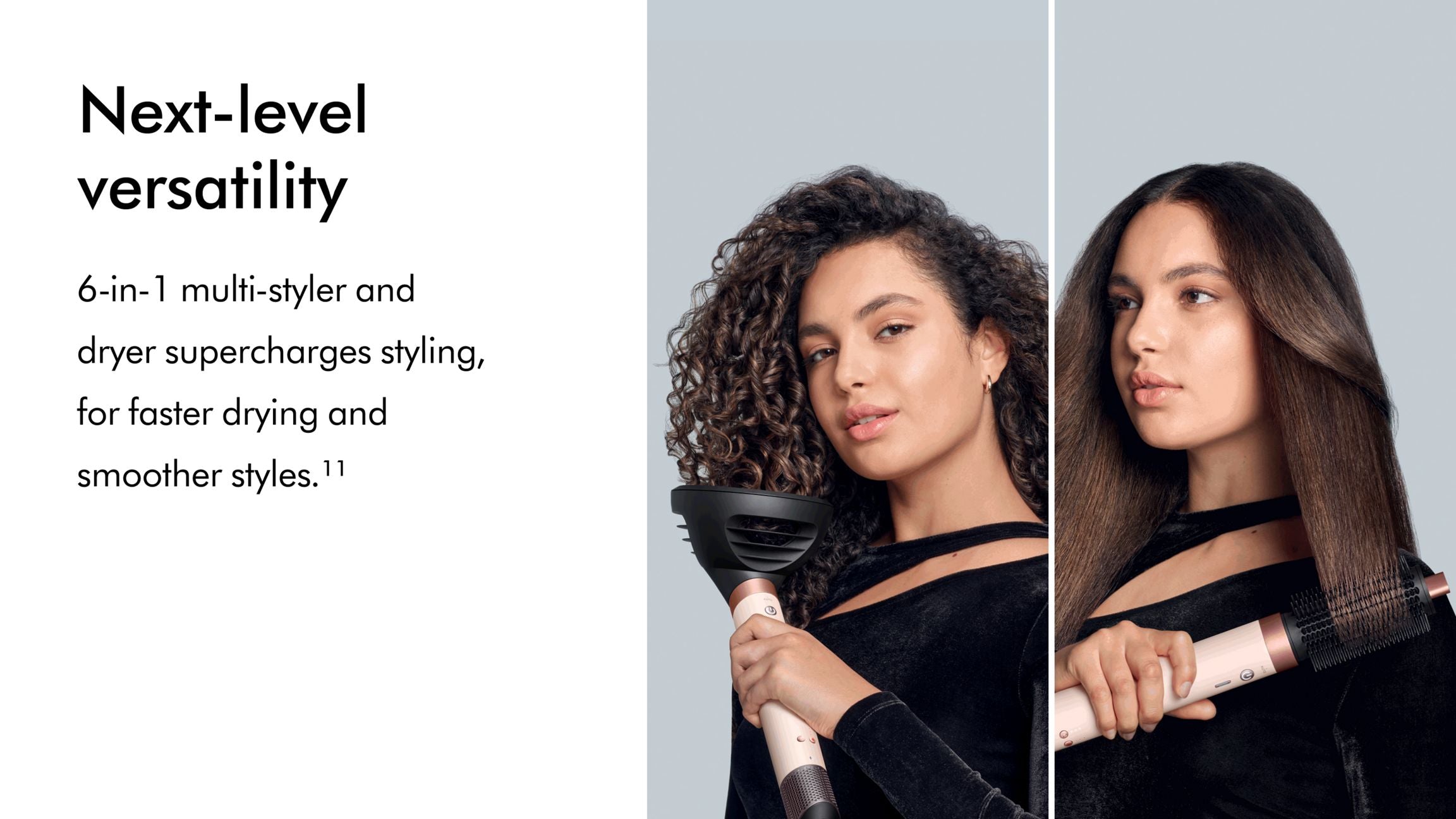 New Dyson Airwrap Co-anda2x™ multi-styler and dryer Curly+Coily (Amber silk)